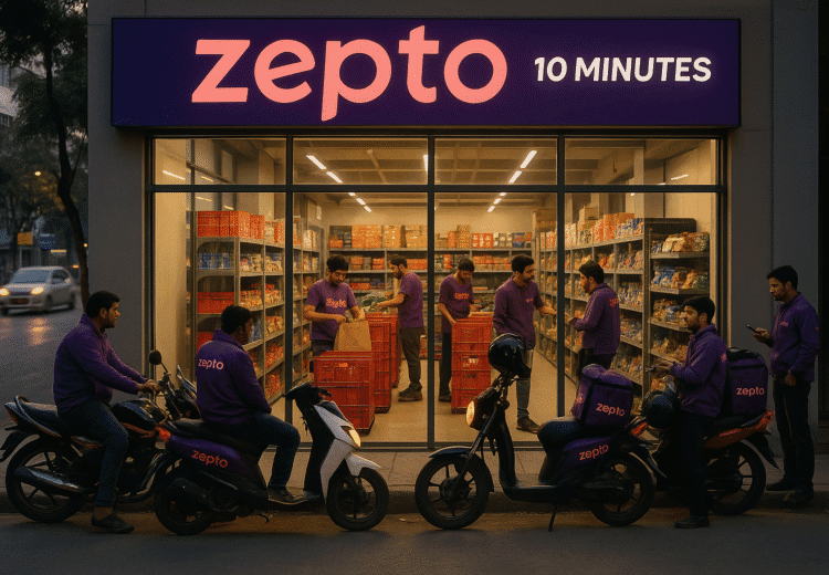Zepto dark store franchise