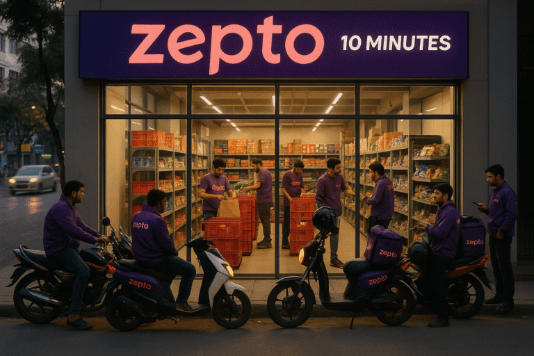 Zepto dark store franchise