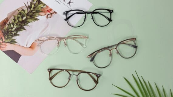 spotless clean eyeglasses