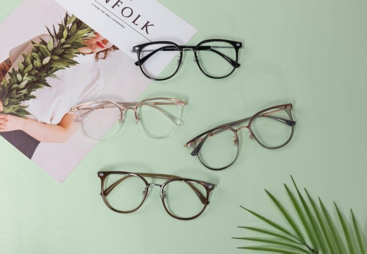 spotless clean eyeglasses