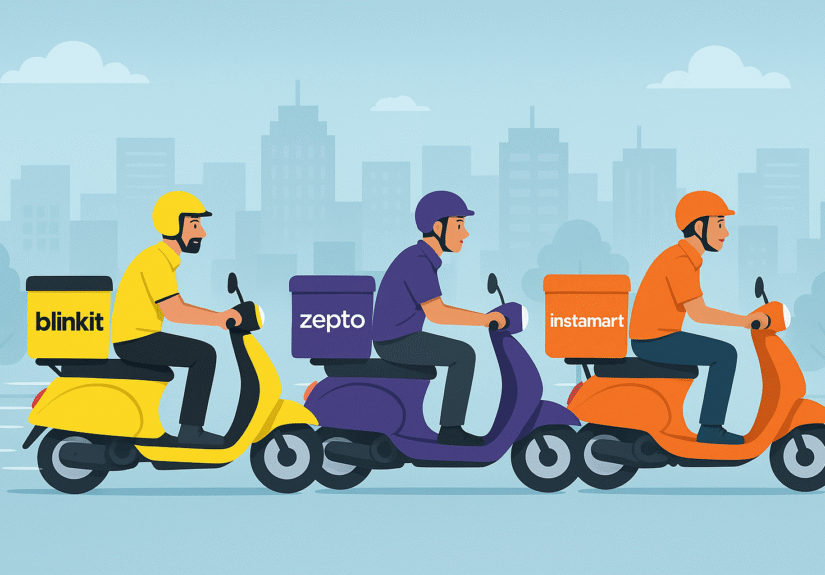 quick commerce delivery raide