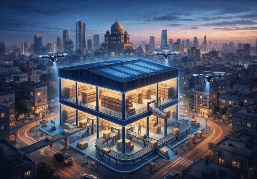 Indian quick commerce Megapods